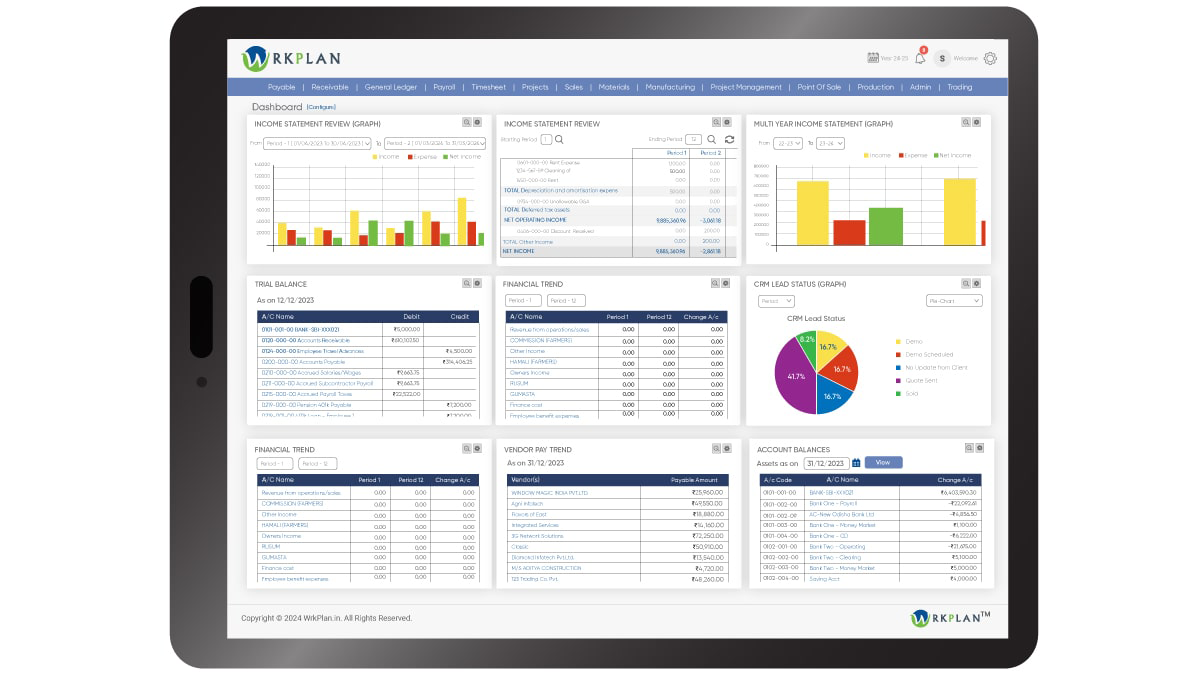 Erp For Government Contractors Wrkplan
