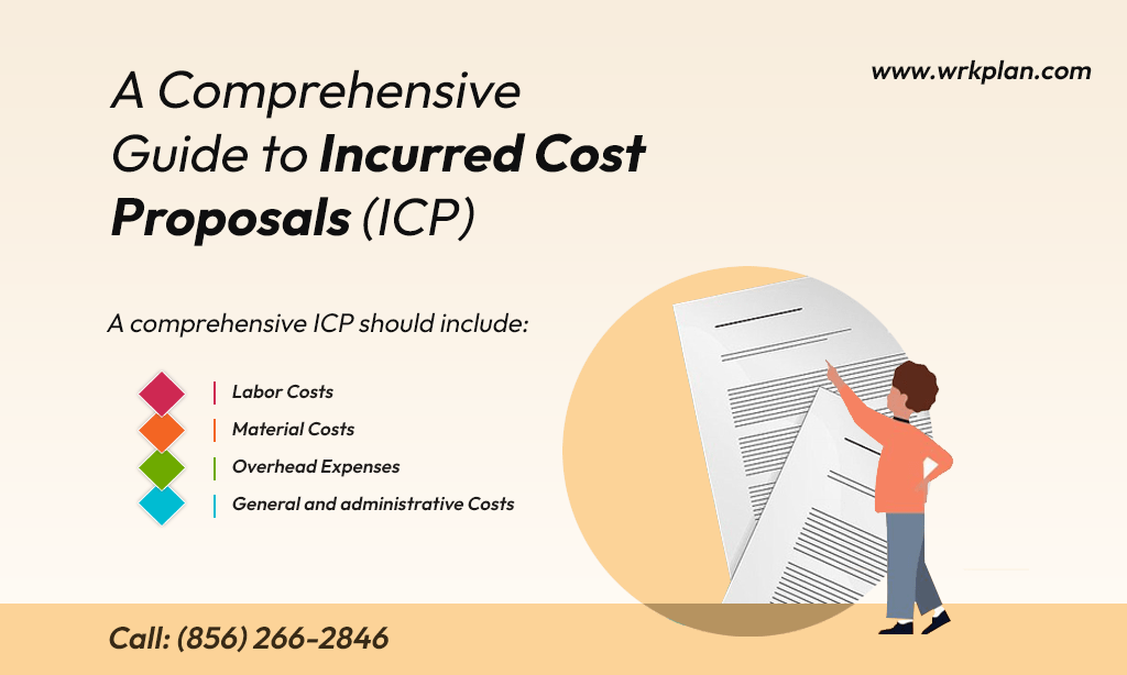 Incurred Cost Proposal ICP components for government contractors including labor, materials, overhead and administrative costs